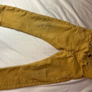 Zara Mustard Skinny Jeans